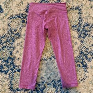 Lululemon Capri legging pink